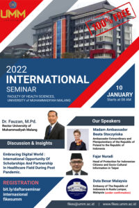 FIKES UMM Buka Kelas Internasional Di Pertengahan Tahun 2022