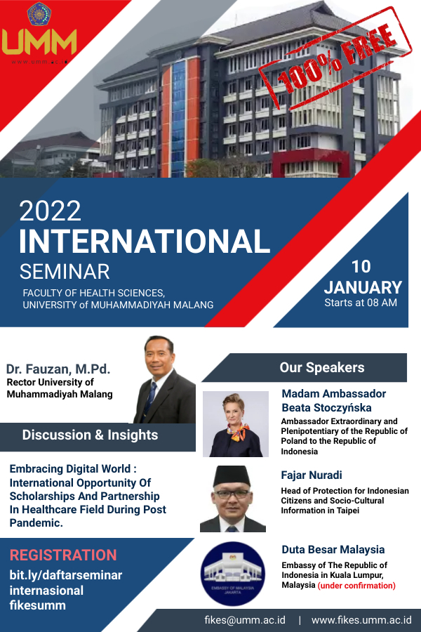 FIKES UMM Buka Kelas Internasional Di Pertengahan Tahun 2022