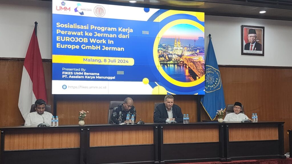 FIKES UMM menyambut baik kunjungan Eurojob dari Jerman, Buka Peluang Kerja di Bidang Keperawatan, Fisioterapis, Apoteker Di Jerman Dan Eropa