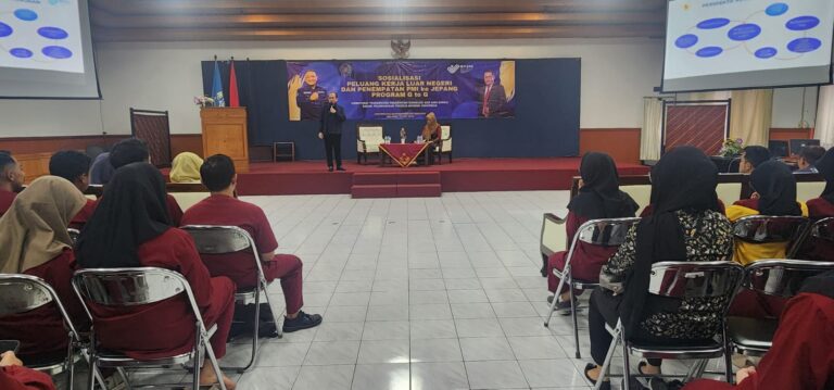 Prodi Ners FIKES UMM Berkolaborasi dengan BP2MI Untuk Sosialisasi Peluang Kerja sebagai Perawat di Jepang melalui Program G to G