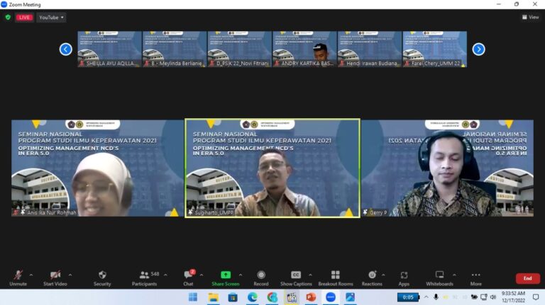 Menyambut Milad Program Studi Ilmu Keperawatan Ke 16, Prodi Mengadakan Seminar “Optimizing Management Non-Communicable Disease (NCD’s) In Era 5.0”