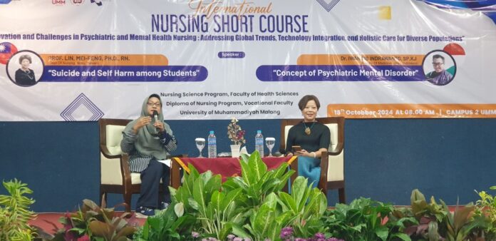 Keperawatan FIKES UMM Hadirkan Profesor dari Taiwan, Kupas Kesehatan Mental