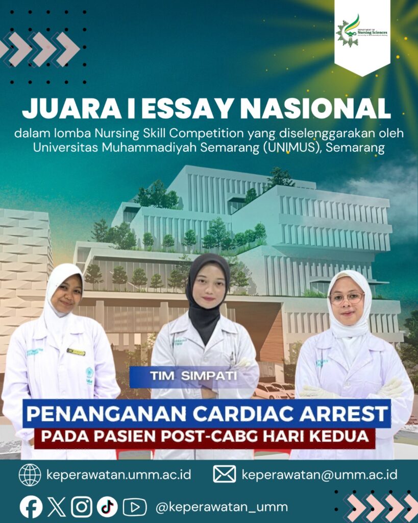 Mahasiswa Keperawatan juara 1 Essay nasional
