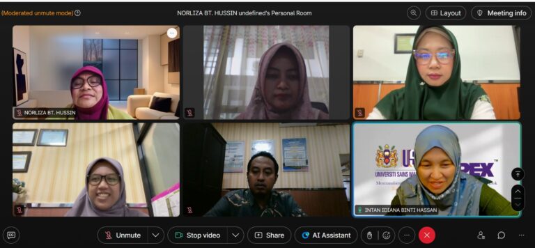 Pertemuan Kepala Nursing USM dengan Ketau Prodi Keperawatan UMM